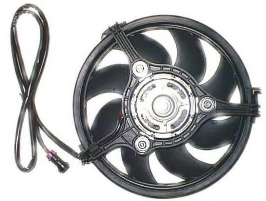 47383 NRF ventilador elétrico de esfriamento montado (motor + roda de aletas)