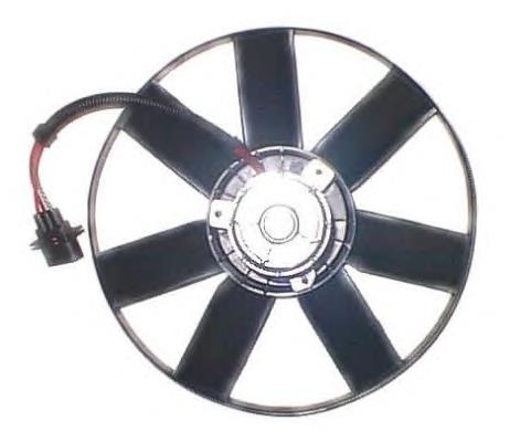47386 NRF ventilador elétrico de esfriamento montado (motor + roda de aletas)