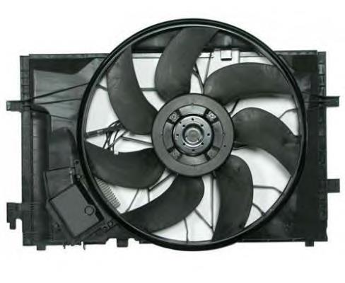 330045 ACR difusor do radiador de esfriamento, montado com motor e roda de aletas