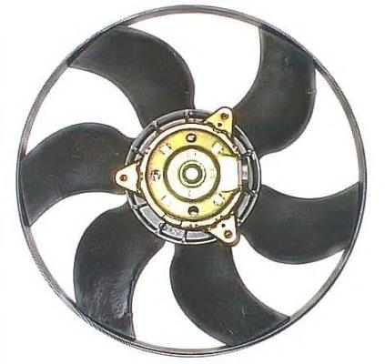 47362 NRF ventilador elétrico de esfriamento montado (motor + roda de aletas)