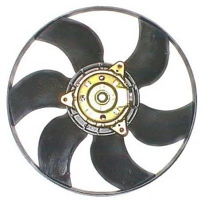 47369 NRF ventilador elétrico de esfriamento montado (motor + roda de aletas)