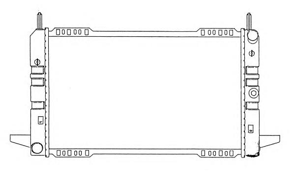 50109 NRF radiador de esfriamento de motor