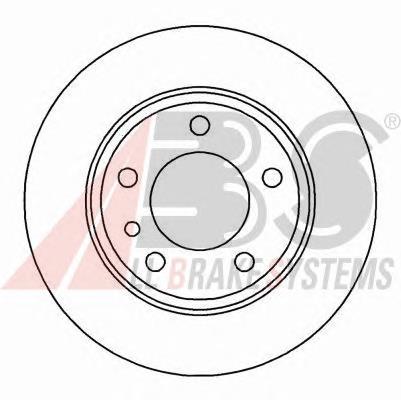 Тормозные диски 15873 ABS