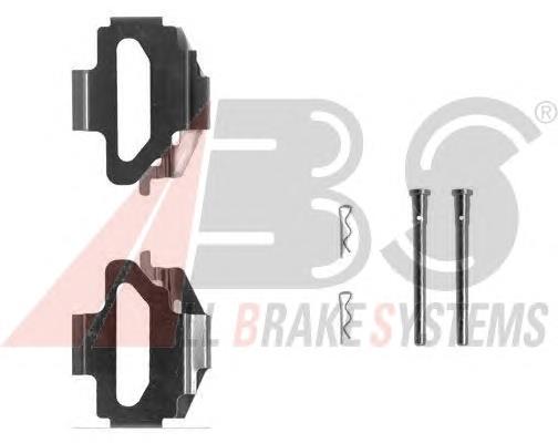 1141Q ABS kit de reparação das sapatas do freio
