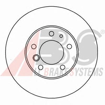 Передние тормозные диски 16253 ABS