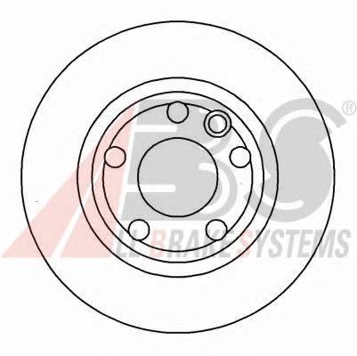 Передние тормозные диски 16246 ABS