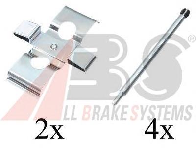 1611Q ABS kit de reparação dos freios dianteiros