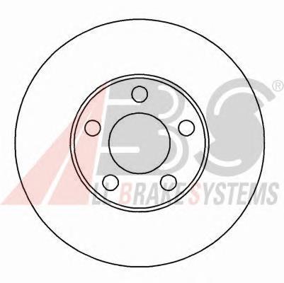Тормоз дисковый передний ABS 16097 цена, от 35.63 USD