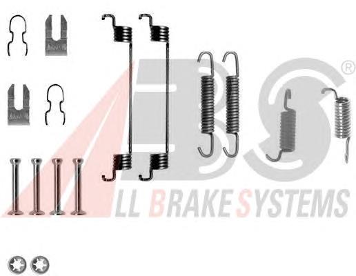 0783Q ABS kit de reparação das sapatas do freio