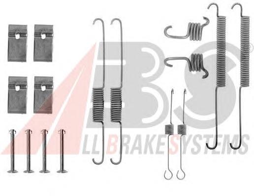 Установочный комплект задних барабанных колодок Ford 6181210 цена, от 9.81 USD