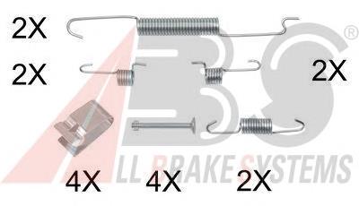 Ремкомплект тормозных колодок 1050863 Quick Brake
