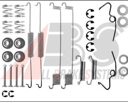 0641Q ABS kit de reparação das sapatas do freio