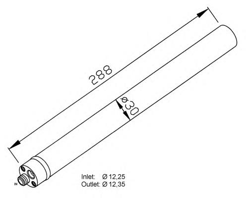 AD92000P Mahle Original tanque de recepção do secador de aparelho de ar condicionado