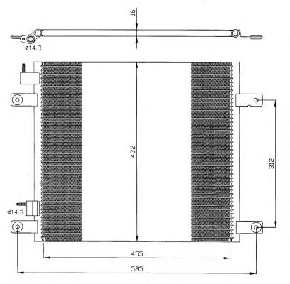 Конденсатор кондиционера NRF 35364 цена, от 119.05 USD