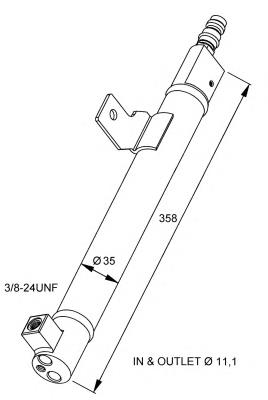 Tanque de recepção do secador de aparelho de ar condicionado para Volvo S80 (TS, TH, KV)