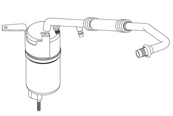 1362623 Ford tanque de recepção do secador de aparelho de ar condicionado