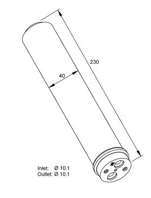 FP 48 Q615-AV AVA tanque de recepção do secador de aparelho de ar condicionado