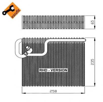 310162 ACR vaporizador de aparelho de ar condicionado