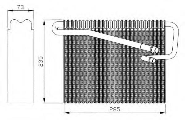 5508P8-2 Polcar vaporizador de aparelho de ar condicionado