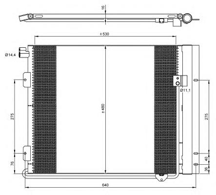 Конденсатор кондиционера NRF 35933 цена, от 114.86 USD