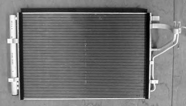 Radiador de aparelho de ar condicionado 7800179 Kamoka