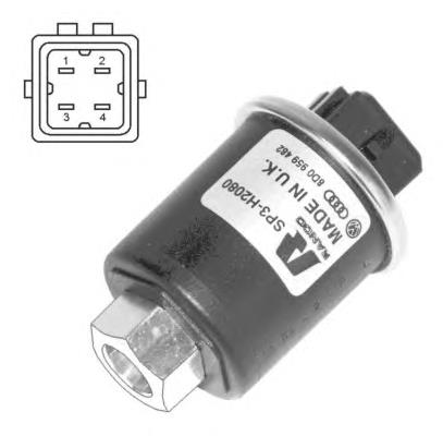 113 593 755 Hans Pries (Topran) sensor de pressão absoluta de aparelho de ar condicionado