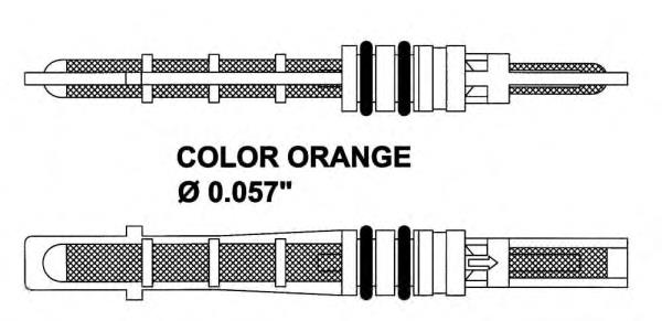 38209 NRF válvula do compressor de aparelho de ar condicionado