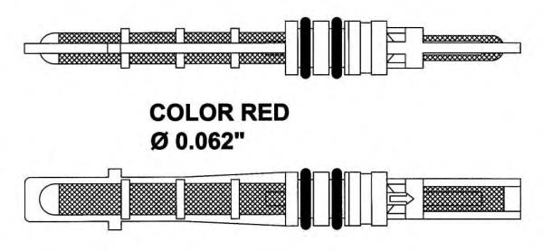 38208 NRF válvula do compressor de aparelho de ar condicionado