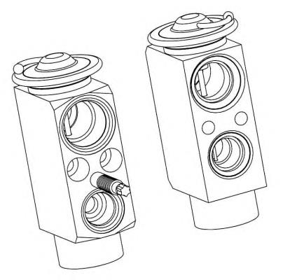 38404 NRF válvula trv de aparelho de ar condicionado