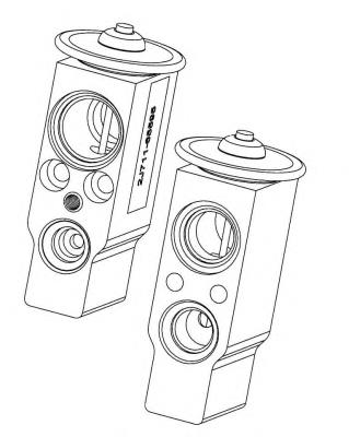 Клапан TRV кондиционера 38375 NRF