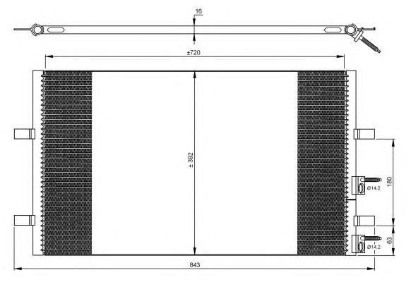 Конденсатор кондиционера NRF 35846 цена, от 76.65 USD