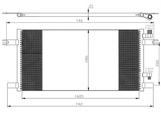 Конденсатор кондиционера NRF 35647 цена, от 104.18 USD