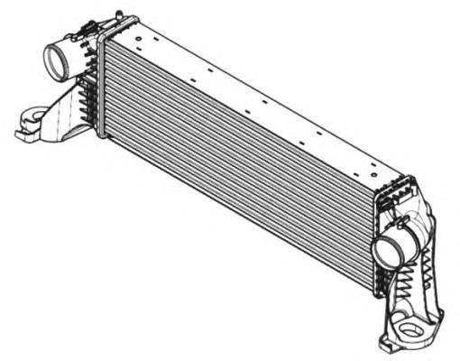 022-018-0003 Abakus radiador de intercooler