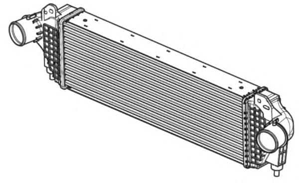 96245 Nissens radiador de intercooler