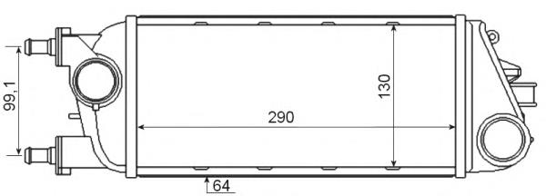 42A1J81X Polcar radiador de intercooler