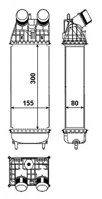 RI881950AB Signeda radiador de intercooler