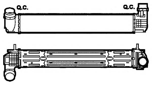 621 399 Hart radiador de intercooler