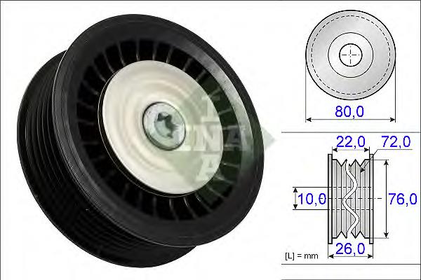 Rolo parasita da correia de transmissão Renault (RVI) 8200663046 preço, a partir de  