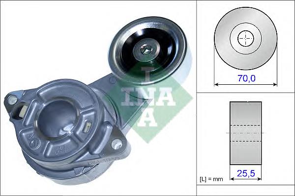 Reguladora de tensão da correia de transmissão 3118055A003 Honda