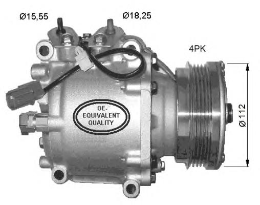 32330 NRF compressor de aparelho de ar condicionado