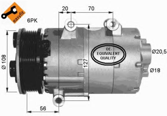 32403G NRF compressor de aparelho de ar condicionado