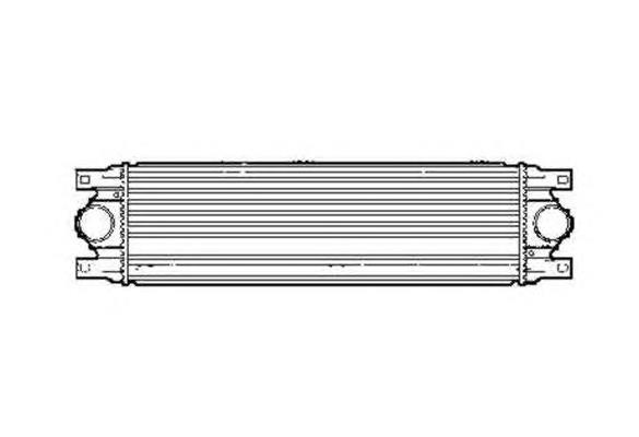 30874 NRF radiador de intercooler