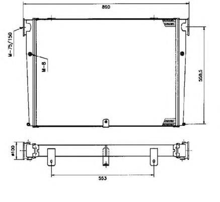 309345 NRF compressor de aparelho de ar condicionado