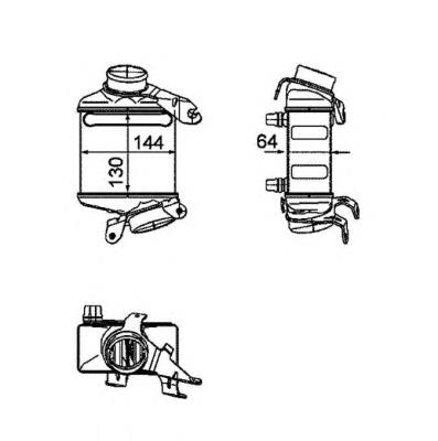 Radiador de intercooler 30794 NRF