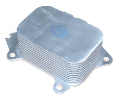 031551 Cautex radiador de óleo (frigorífico, debaixo de filtro)
