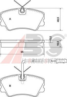 Колодки ABS 36819 цена, от 17.97 USD