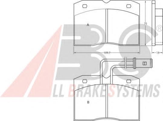 Колодки ABS 36597 цена, от 25.73 USD