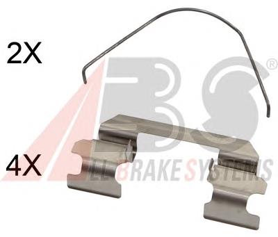Ремкомплект тормозных колодок Nissan/Infiniti 410803U825