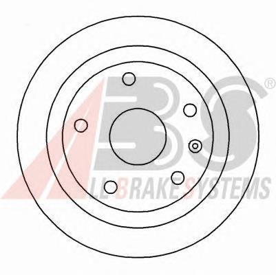 Задний тормозной диск ABS 16925 цена, от 26.38 USD