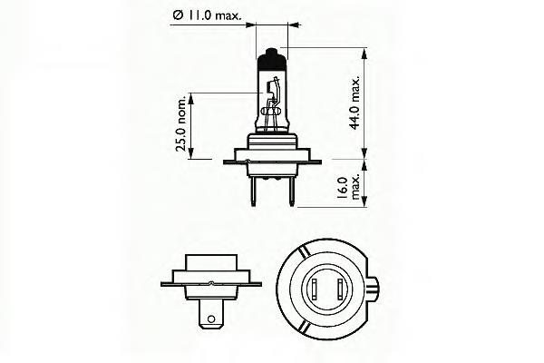 202907 SCT lâmpada halógena